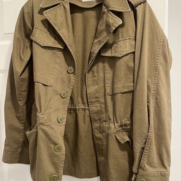 SAINT LAURENT UTILITY JACKET GREEN - Picture 5 of 5
